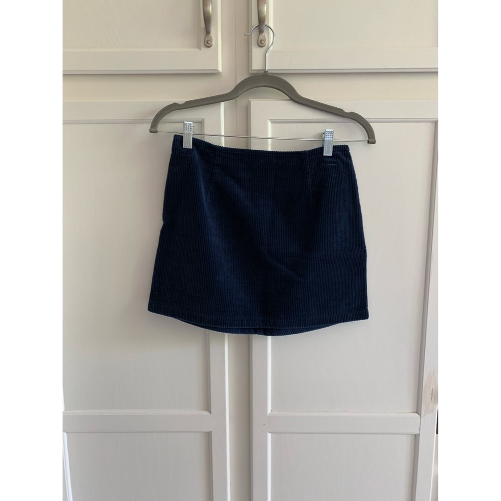 Corduroy Mini Skirt